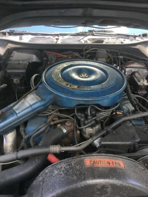 1971 Blue Ford Thunderbird Coupe