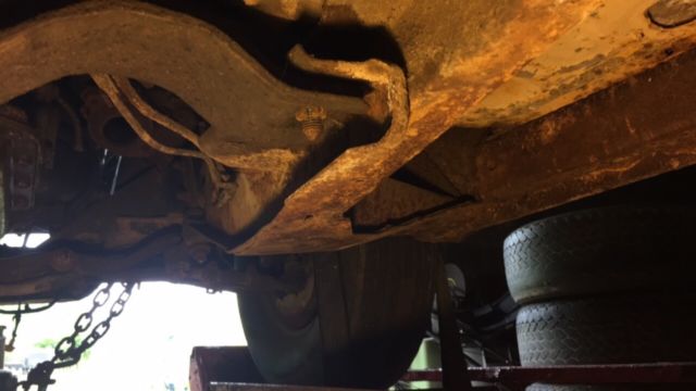 1971 Black Ford Torino Convertible