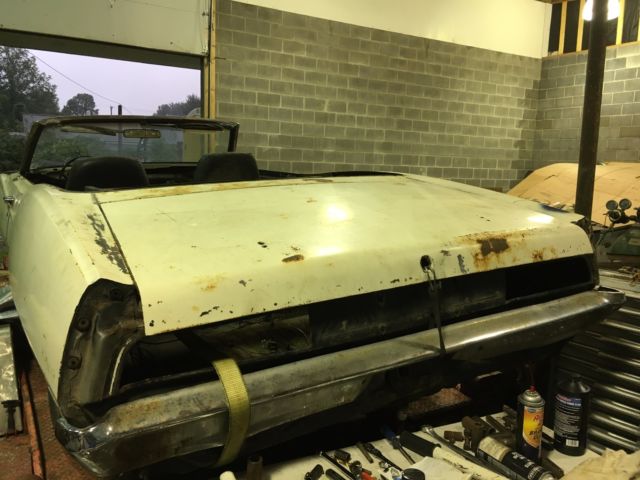 1971 Black Ford Torino Convertible