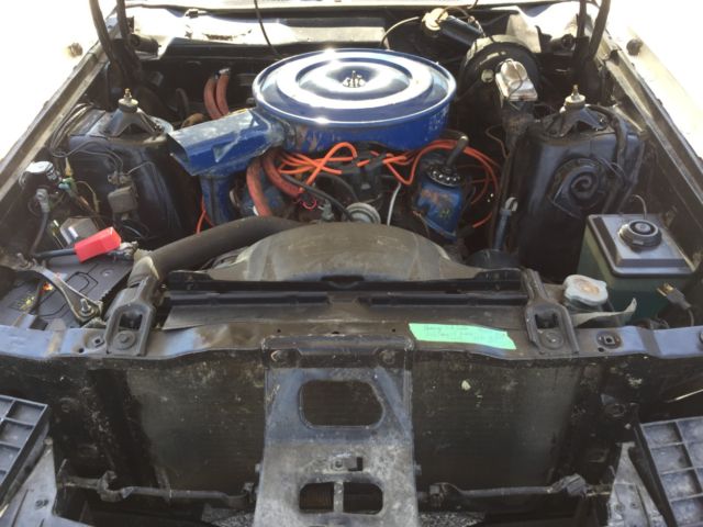 1971 White Ford Torino Convertible