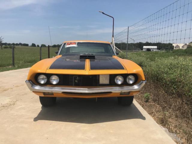 1971 Yellow Ford Torino Coupe