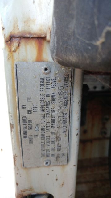 1971 Toyota Land Cruiser