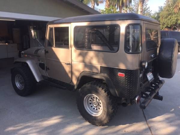 1971 Gray Toyota FJ Cruiser FJ40