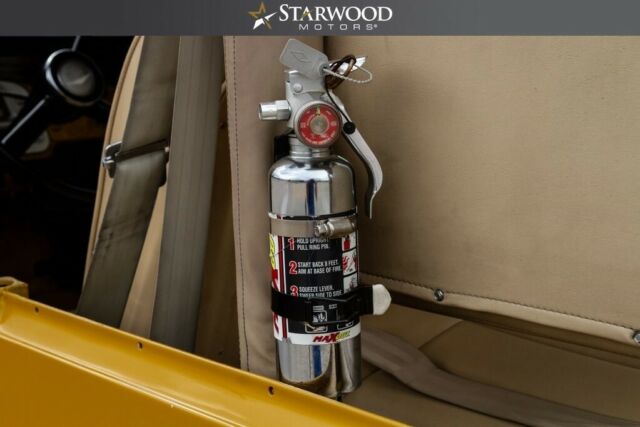 1971 Yellow Toyota FJ Cruiser FJ-40