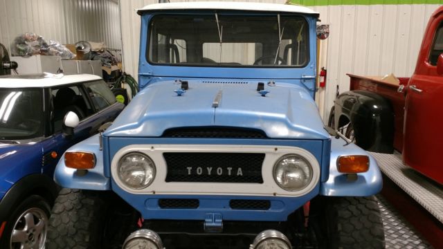 1971 Blue Toyota FJ Cruiser Convertible