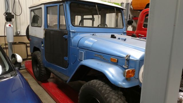 1971 Blue Toyota FJ Cruiser Convertible
