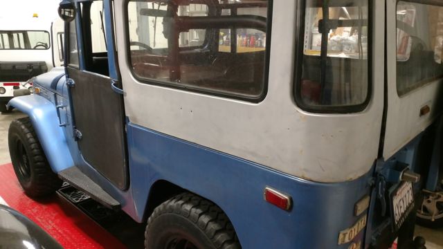 1971 Blue Toyota FJ Cruiser Convertible