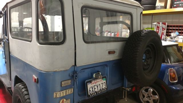 1971 Blue Toyota FJ Cruiser Convertible
