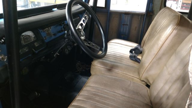1971 Blue Toyota FJ Cruiser Convertible