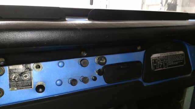 1971 Blue Toyota FJ Cruiser Convertible