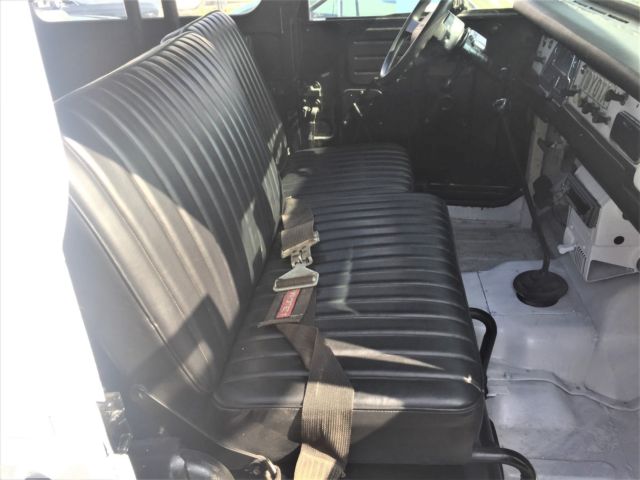 1971 White Toyota Land Cruiser SUV