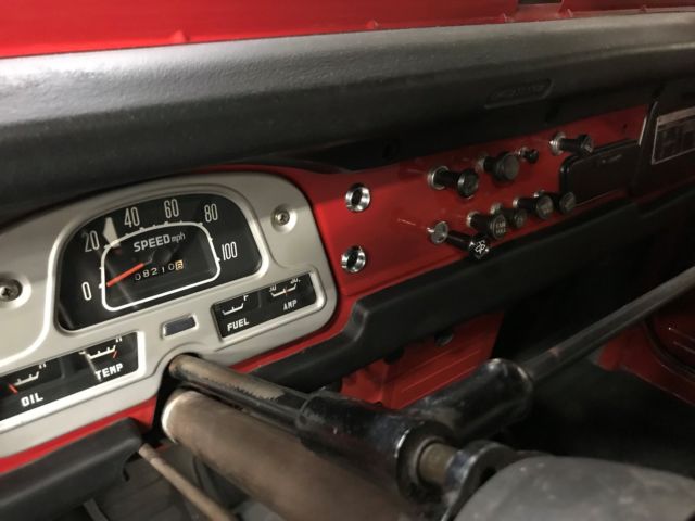 1971 Red Toyota Land Cruiser