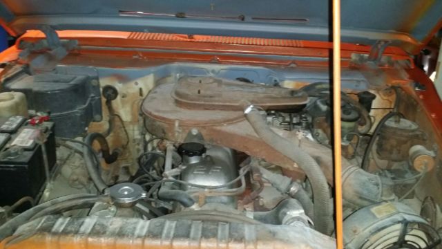 1971 orange Toyota FJ Cruiser