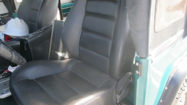 1971 Green Toyota Land Cruiser rag top