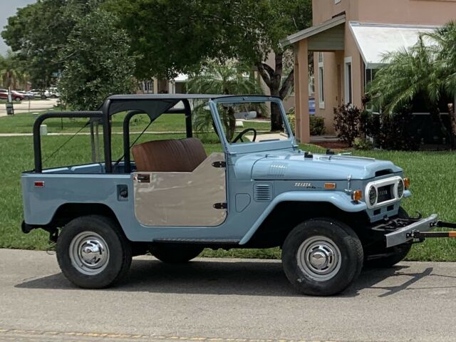 1971 Blue Toyota Land Cruiser SUV