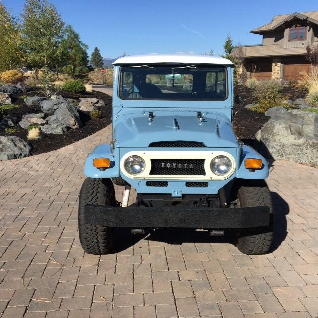 1971 Blue Toyota Land Cruiser