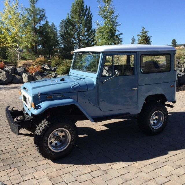 1971 Blue Toyota Land Cruiser