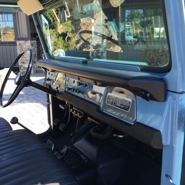 1971 Blue Toyota Land Cruiser
