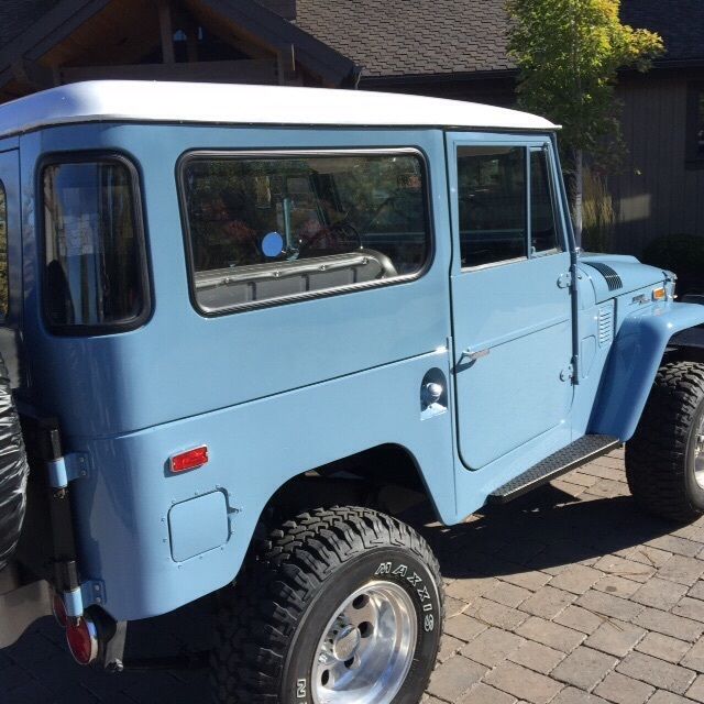 1971 Blue Toyota Land Cruiser