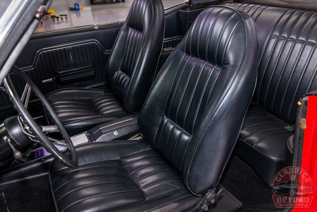 1971 Red Chevrolet Chevelle Convertible