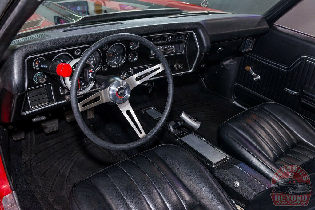1971 Red Chevrolet Chevelle Convertible