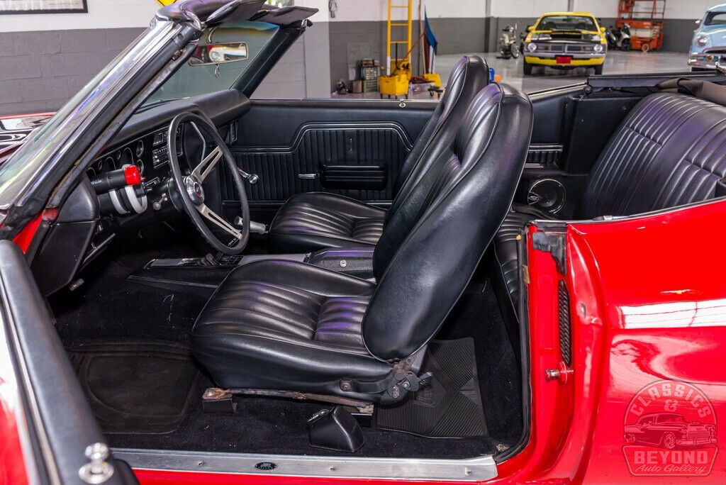 1971 Red Chevrolet Chevelle Convertible