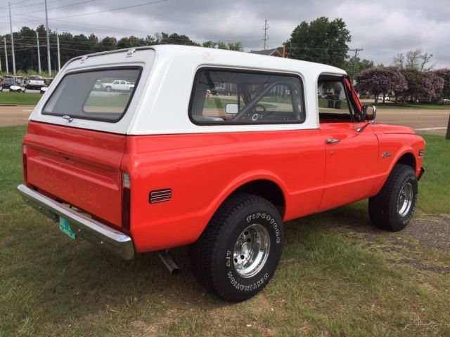 1971 Red Chevrolet Blazer SUV