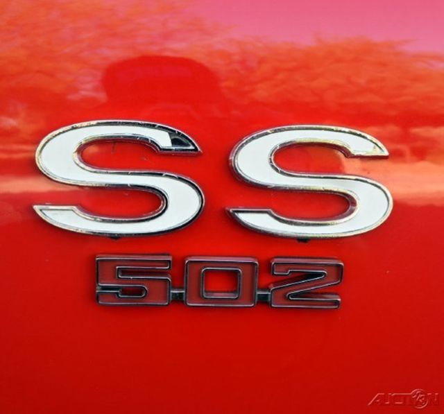 1971 Red Chevrolet Chevelle Coupe