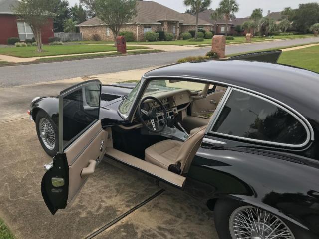 1971 Black Jaguar E-Type Coupe