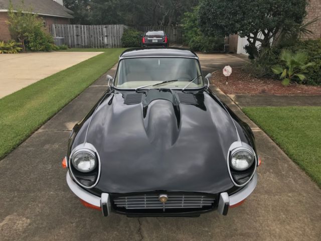1971 Black Jaguar E-Type Coupe