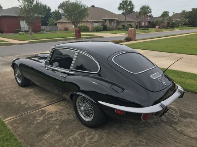 1971 Black Jaguar E-Type Coupe