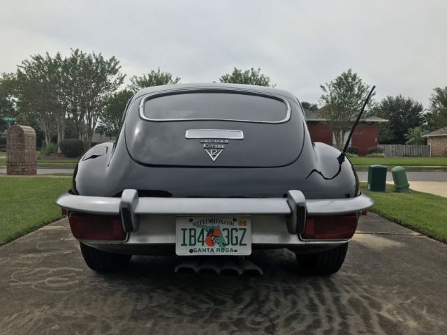 1971 Black Jaguar E-Type Coupe