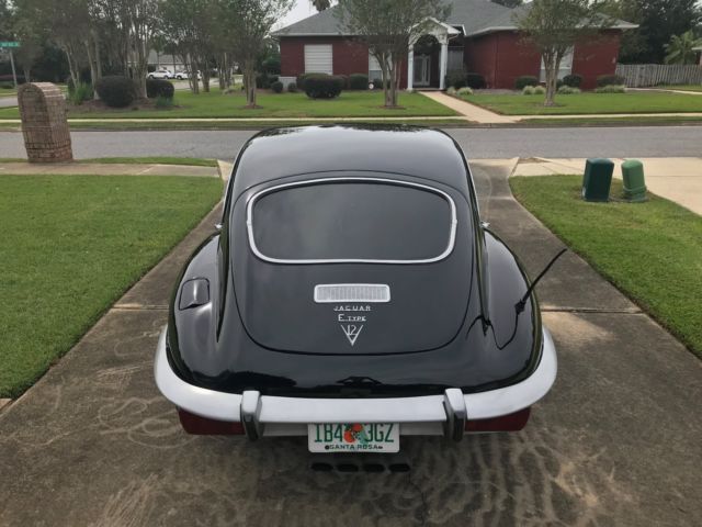 1971 Black Jaguar E-Type Coupe