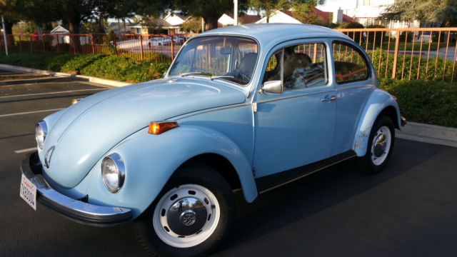 1971 Blue Volkswagen Beetle - Classic