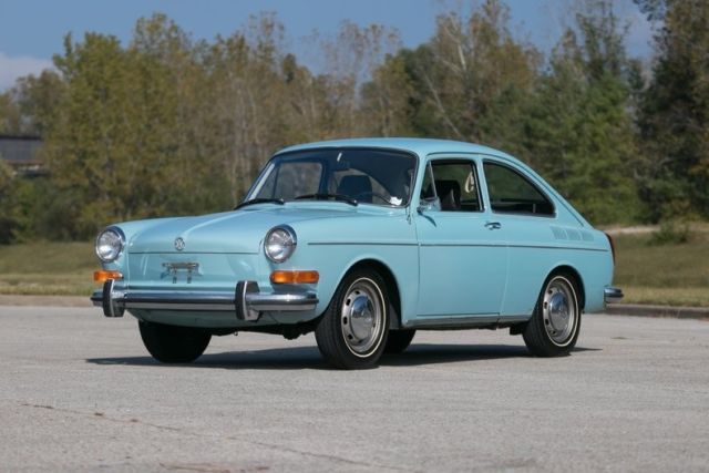 1971 Blue Volkswagen Type 3 Coupe