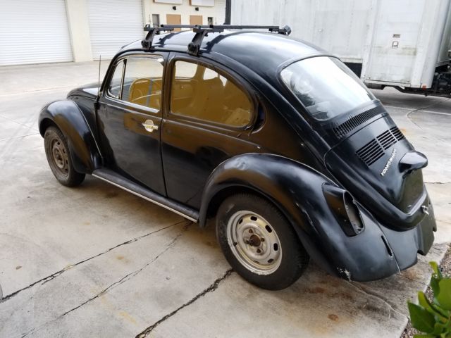 1971 Black Volkswagen Beetle - Classic