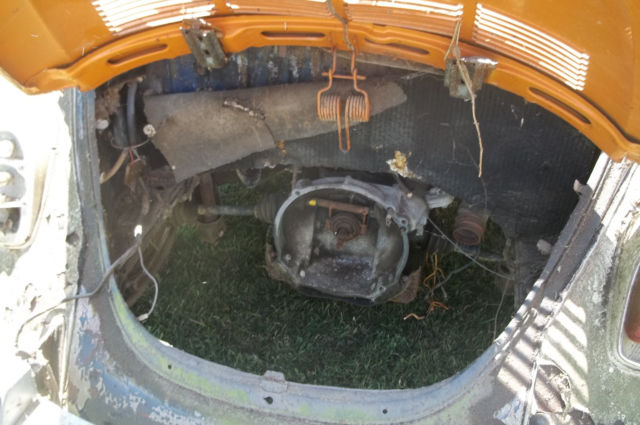 1971 Tan Volkswagen Beetle - Classic Convertible