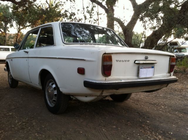1971 White Volvo 142 Two Door