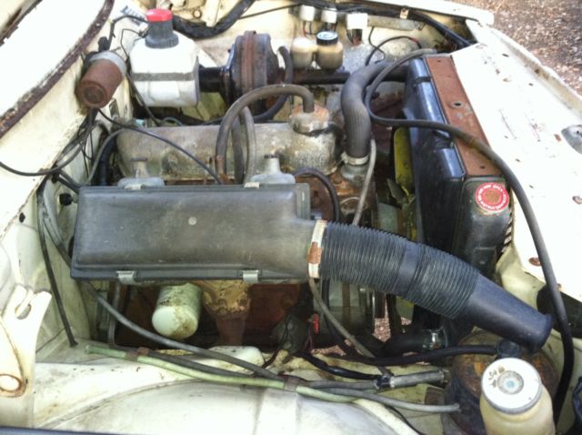 1971 White Volvo 142 Two Door