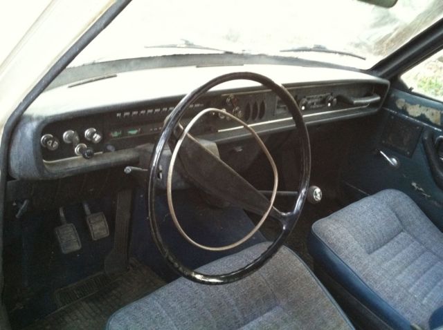 1971 White Volvo 142 Two Door