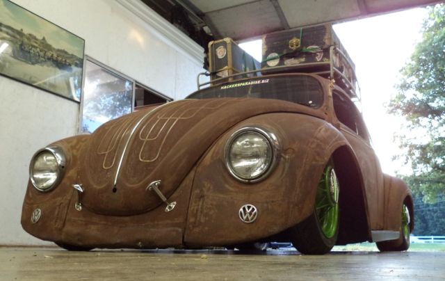 1971 rust Volkswagen Beetle - Classic Coupe