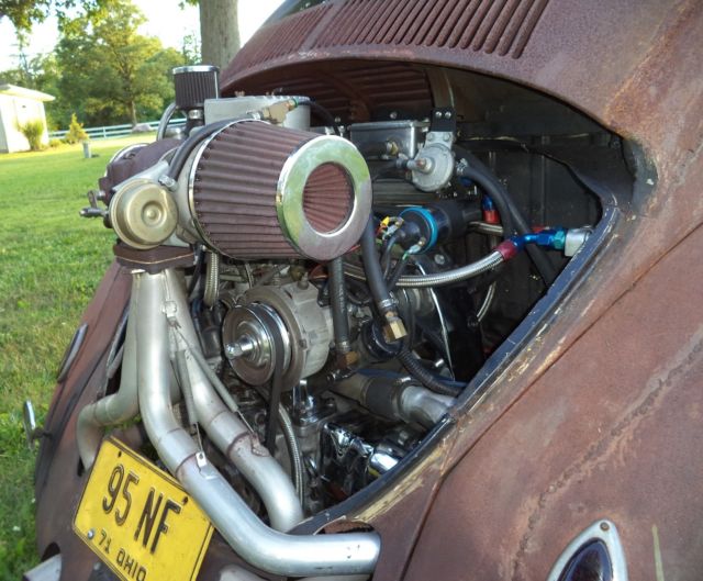 1971 rust Volkswagen Beetle - Classic Coupe