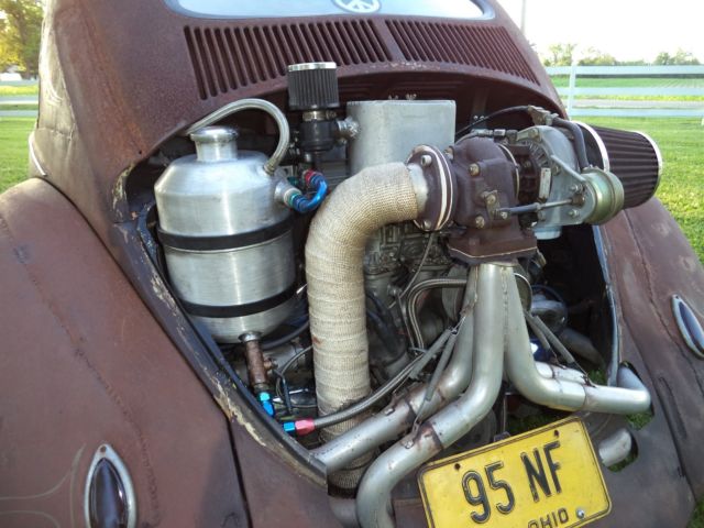 1971 rust Volkswagen Beetle - Classic Coupe