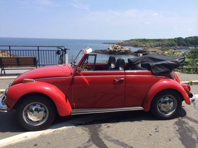 1971 Red Volkswagen Beetle - Classic Convertible