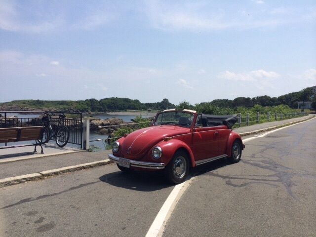 1971 Red Volkswagen Beetle - Classic Convertible