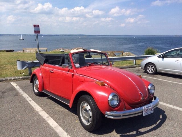 1971 Red Volkswagen Beetle - Classic Convertible