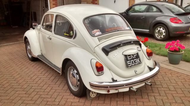 1971 Cream Volkswagen Beetle - Classic