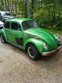 1971 Green Volkswagen Beetle - Classic