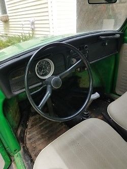 1971 Green Volkswagen Beetle - Classic