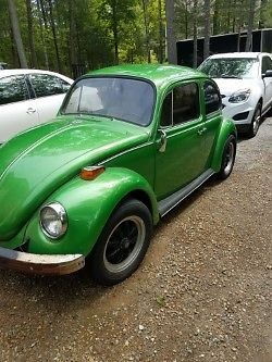 1971 Green Volkswagen Beetle - Classic